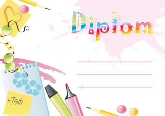 Diplom UNIVERZÁLNÍ - GD13 A5 dětský